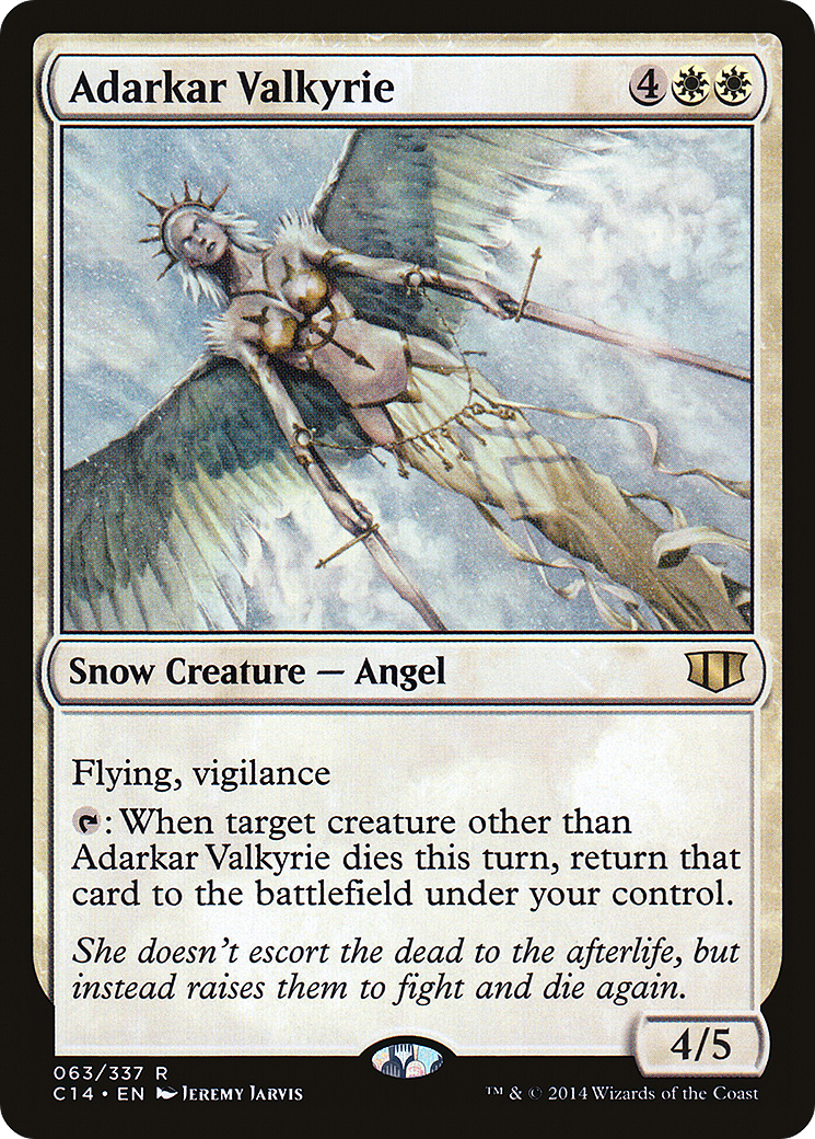Adarkar Valkyrie (063) - Commander 2014