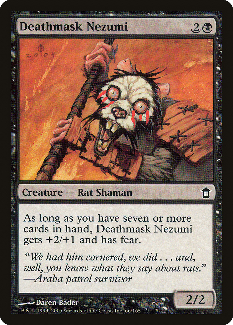 Deathmask Nezumi (066) - Saviors of Kamigawa