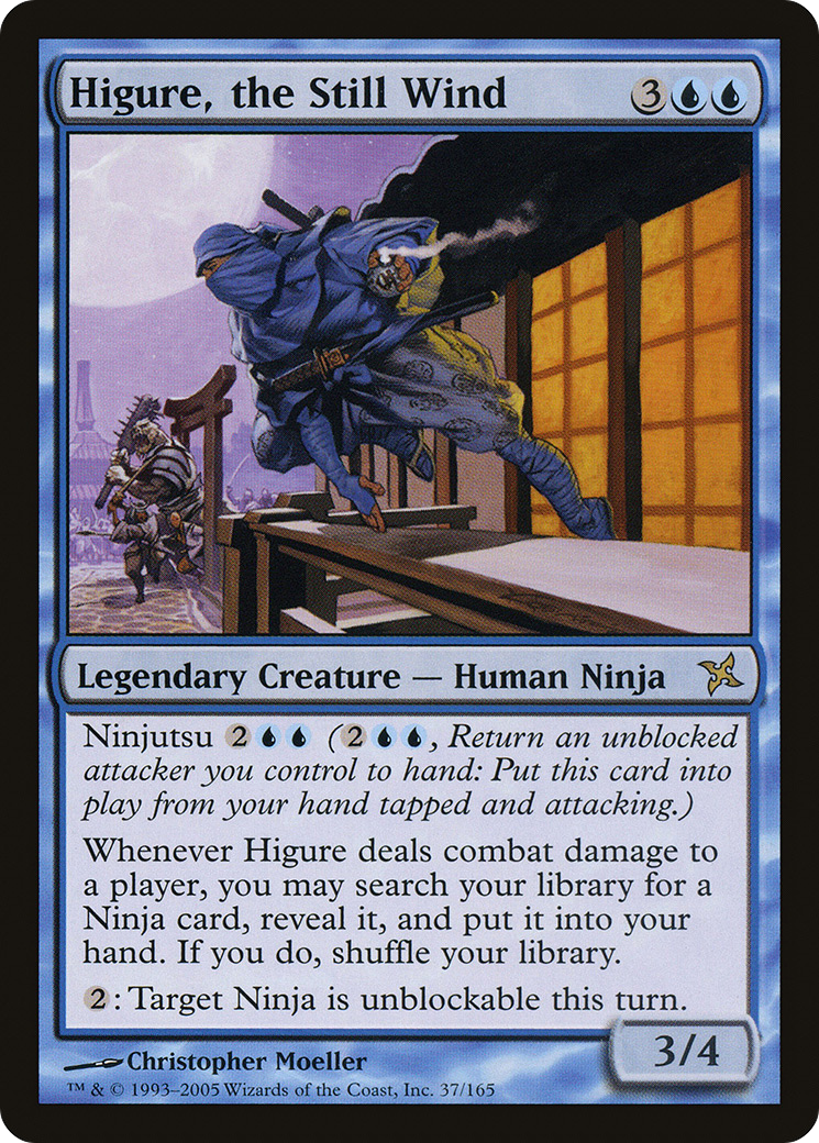 Higure, the Still Wind (037) Foil - Betrayers of Kamigawa