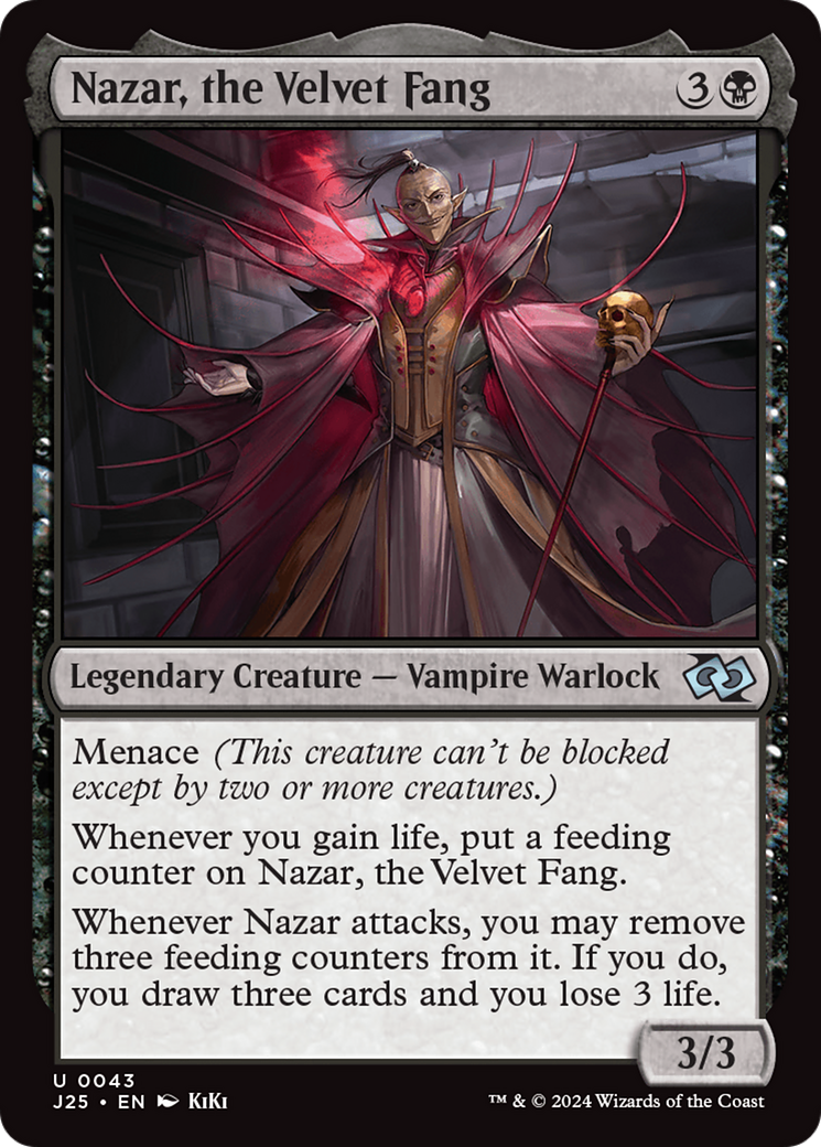 Nazar, the Velvet Fang (Anime) (043) - Foundations Jumpstart
