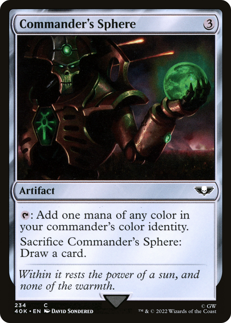 Commander's Sphere (234) - Warhammer 40,000 Commander