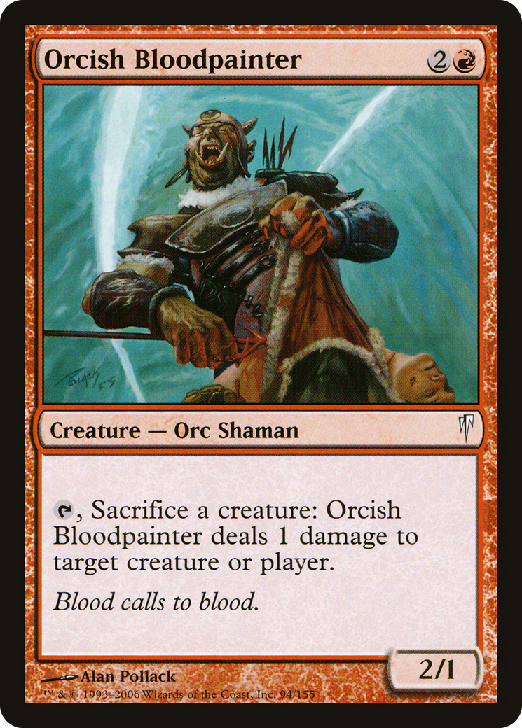 Orcish Bloodpainter (094) - Coldsnap