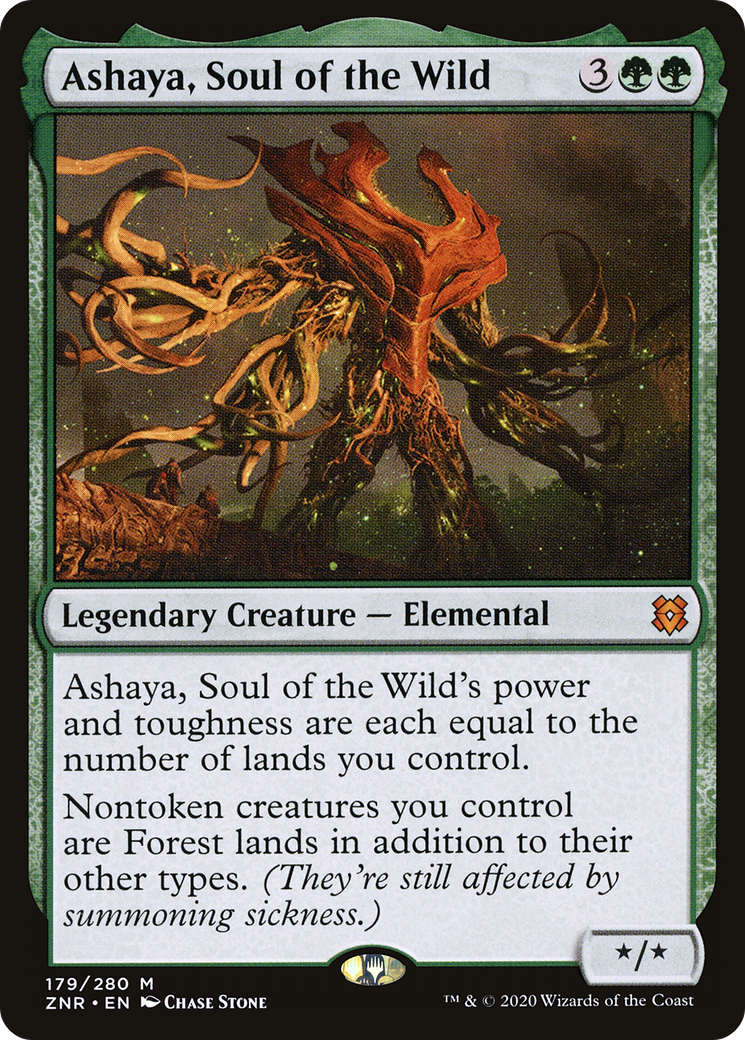 Ashaya, Soul of the Wild (179) - Zendikar Rising