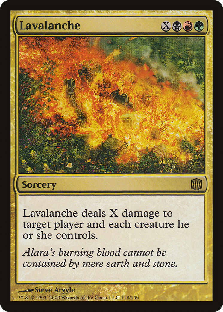 Lavalanche (118) - Alara Reborn