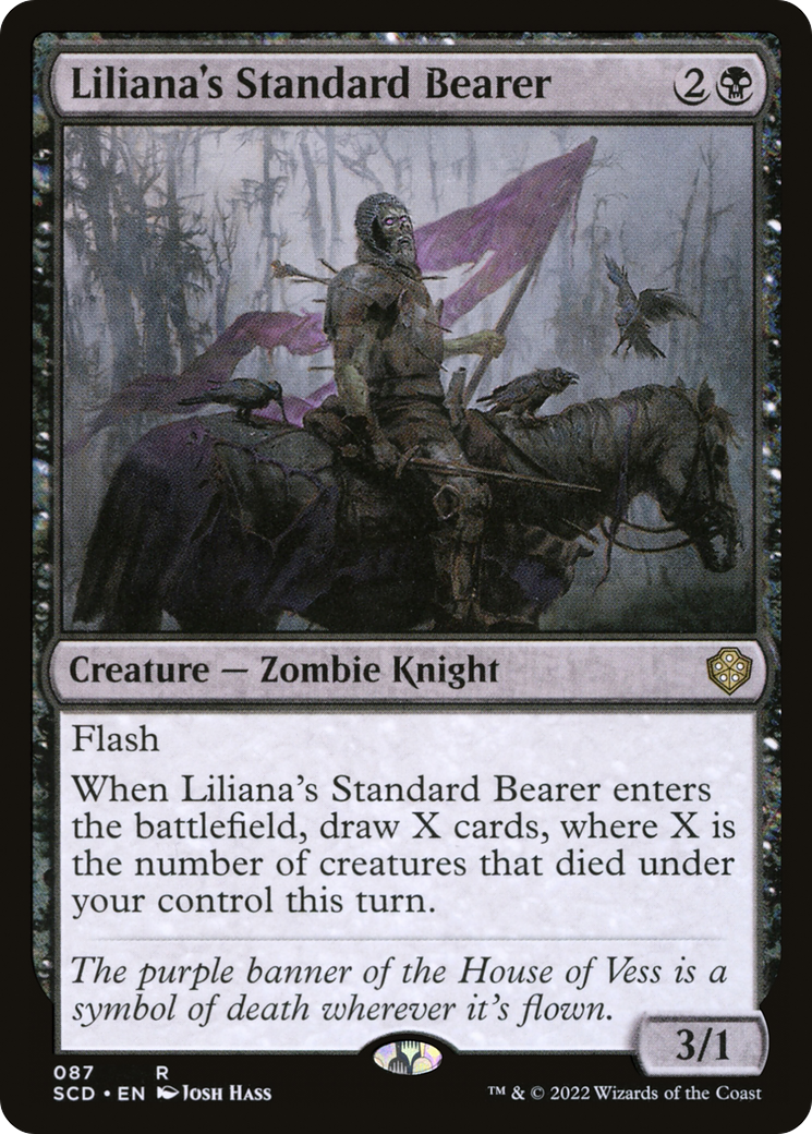 Liliana's Standard Bearer (087) - Starter Commander Decks