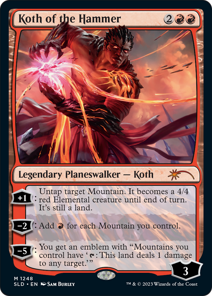 Koth of the Hammer (1248) Foil - Secret Lair Drop