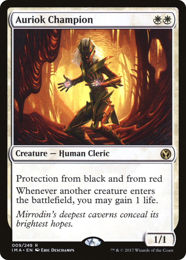 Auriok Champion (009) Foil - Iconic Masters