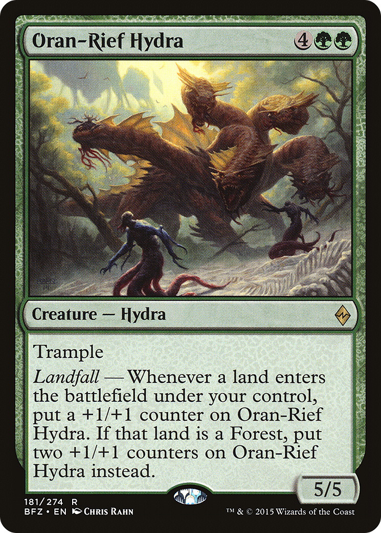 Oran-Rief Hydra (181) - Battle for Zendikar