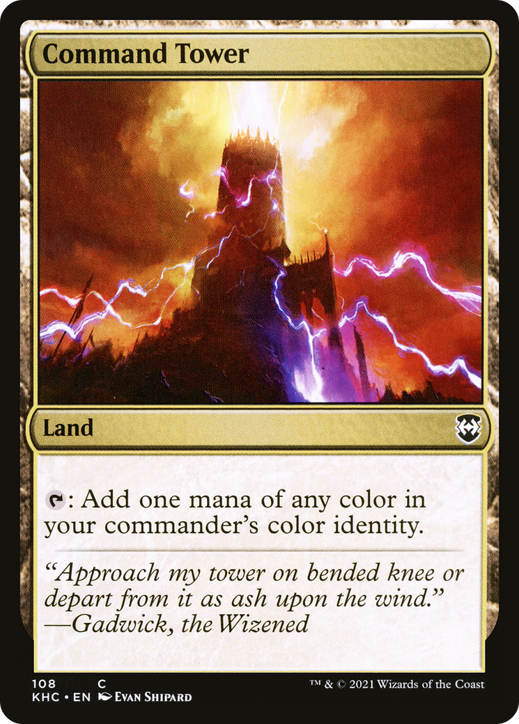 Command Tower (108) - Kaldheim Commander