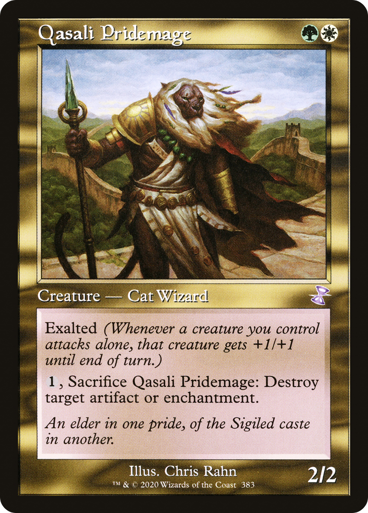 Qasali Pridemage (Retro) (383) Foil - Time Spiral Remastered