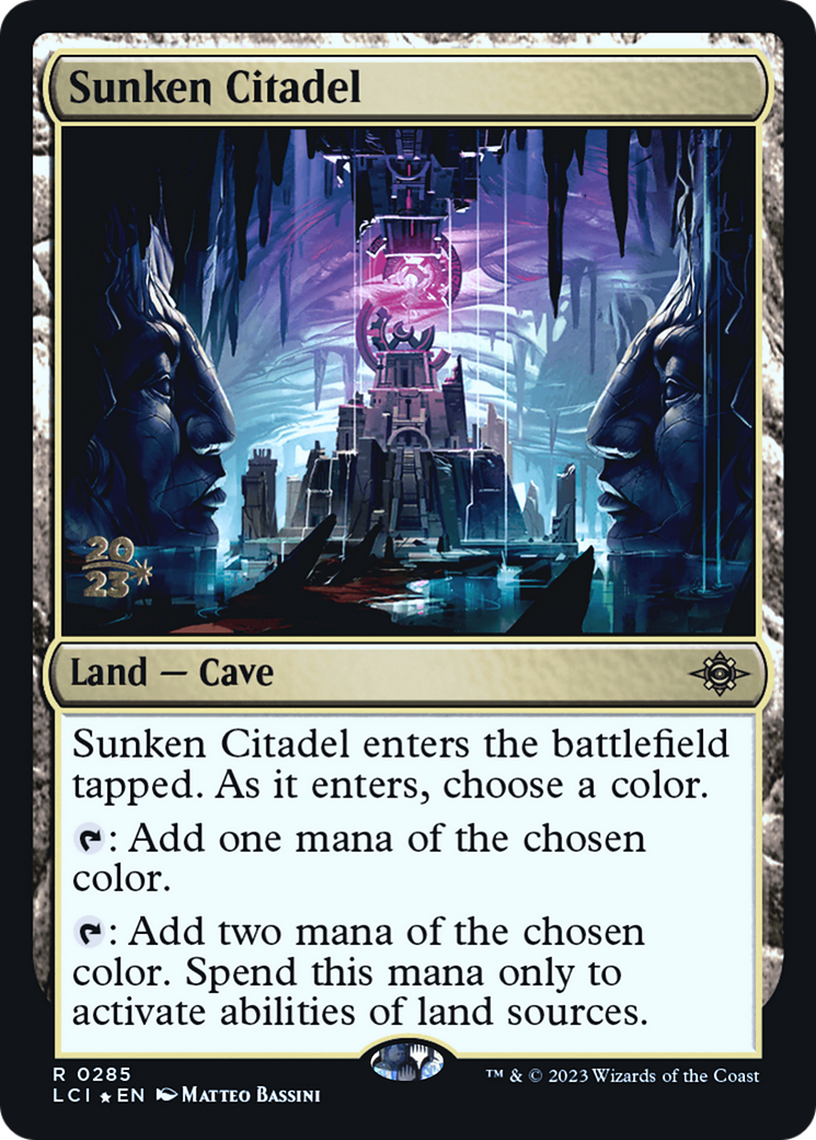Sunken Citadel (285) Foil - The Lost Caverns of Ixalan Promos