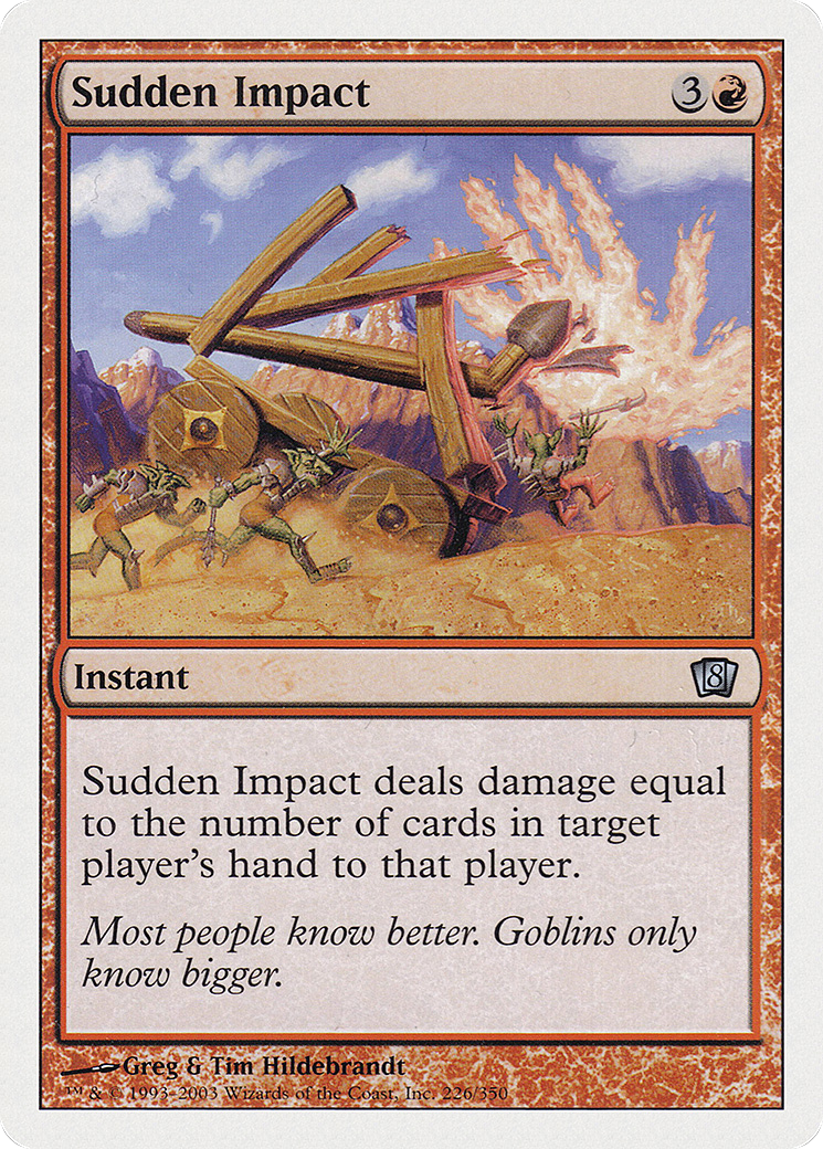Sudden Impact (226) - Eighth Edition