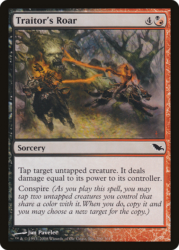 Traitor's Roar (200) - Shadowmoor