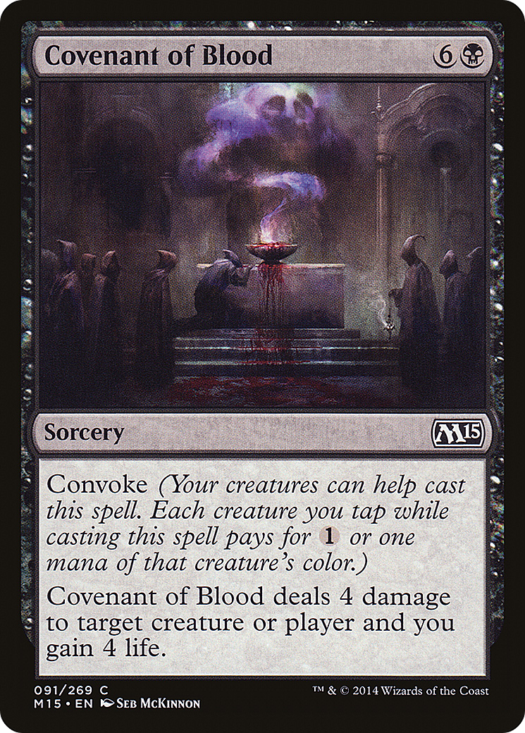 Covenant of Blood (091) Foil - Magic 2015