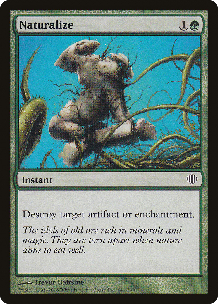Naturalize (141) Foil - Shards of Alara