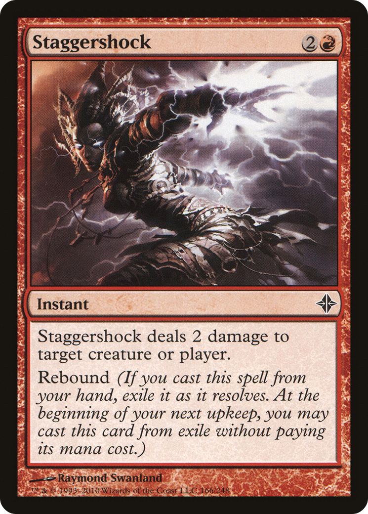 Staggershock (166) Foil - Rise of the Eldrazi