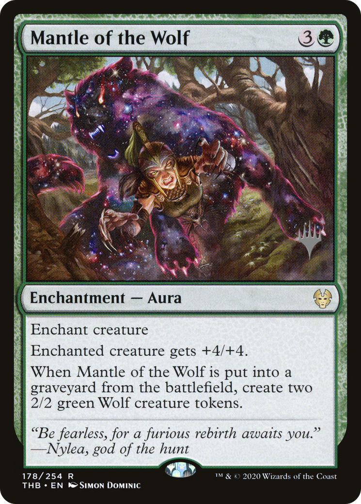 Mantle of the Wolf (178p) - Theros Beyond Death Promos