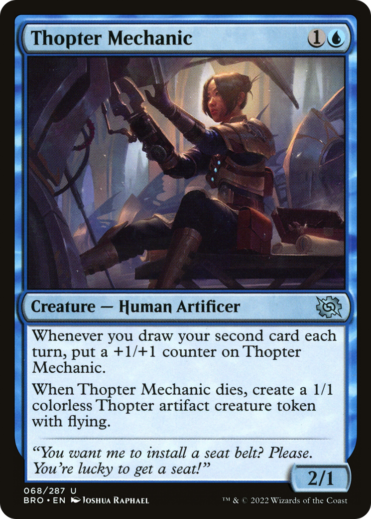 Thopter Mechanic (068) - The Brothers' War