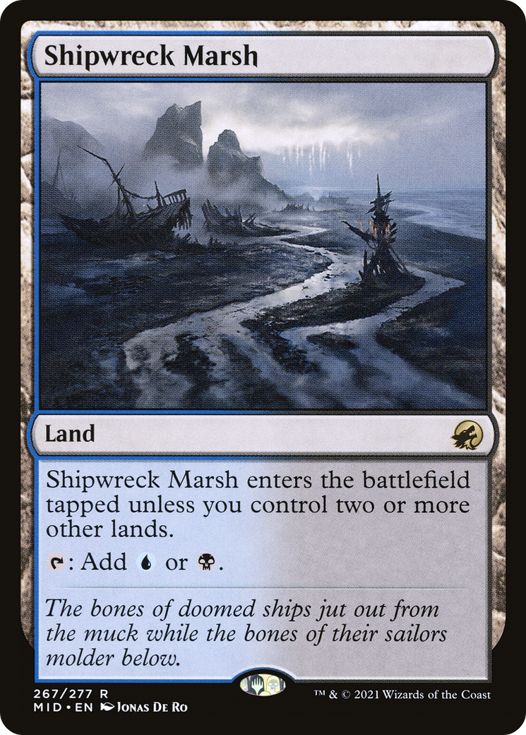 Shipwreck Marsh (267) Foil - Innistrad: Midnight Hunt