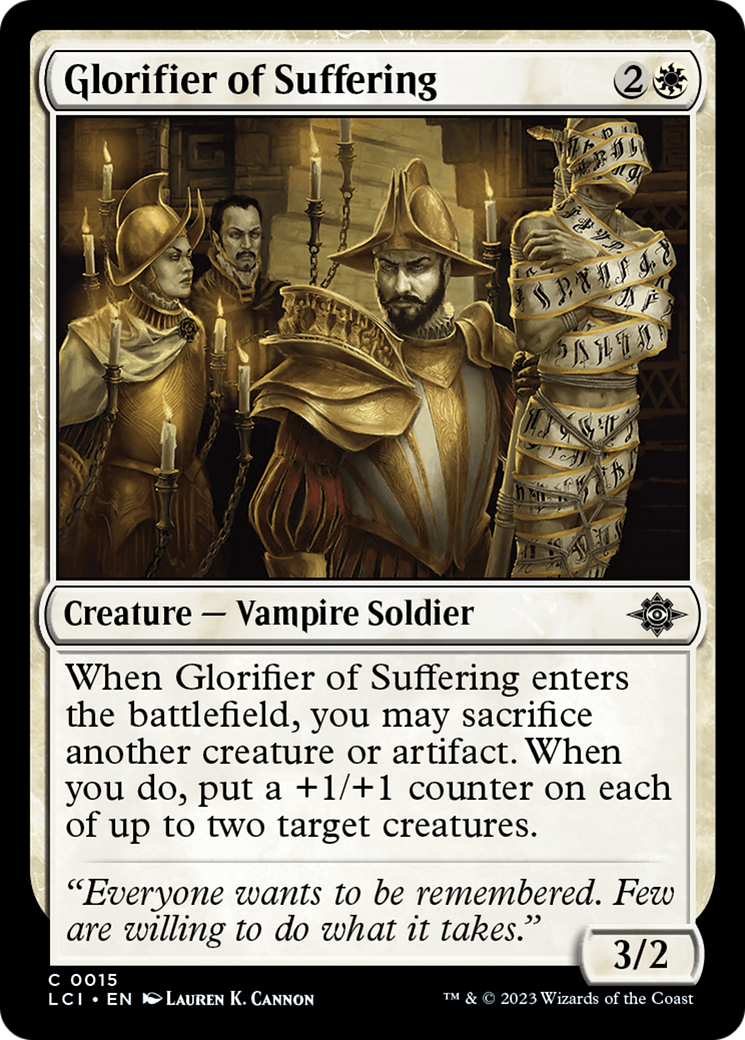 Glorifier of Suffering (015) - The Lost Caverns of Ixalan