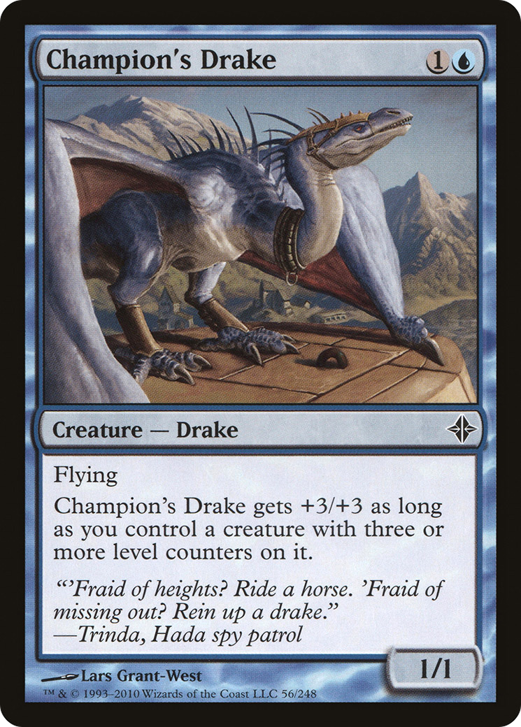 Champion's Drake (056) - Rise of the Eldrazi