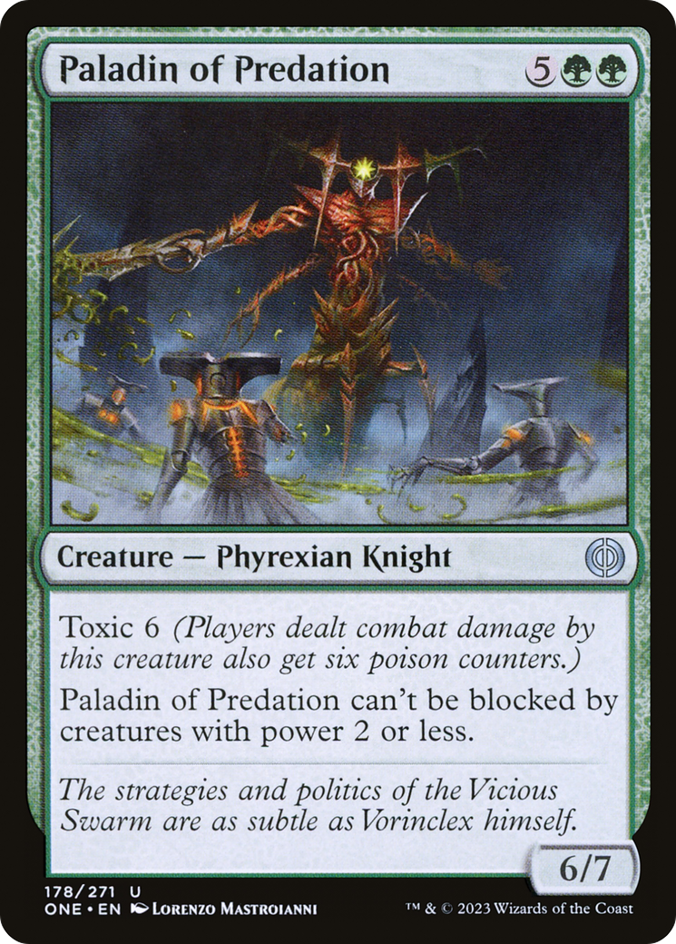 Paladin of Predation (178) - Phyrexia: All Will Be One
