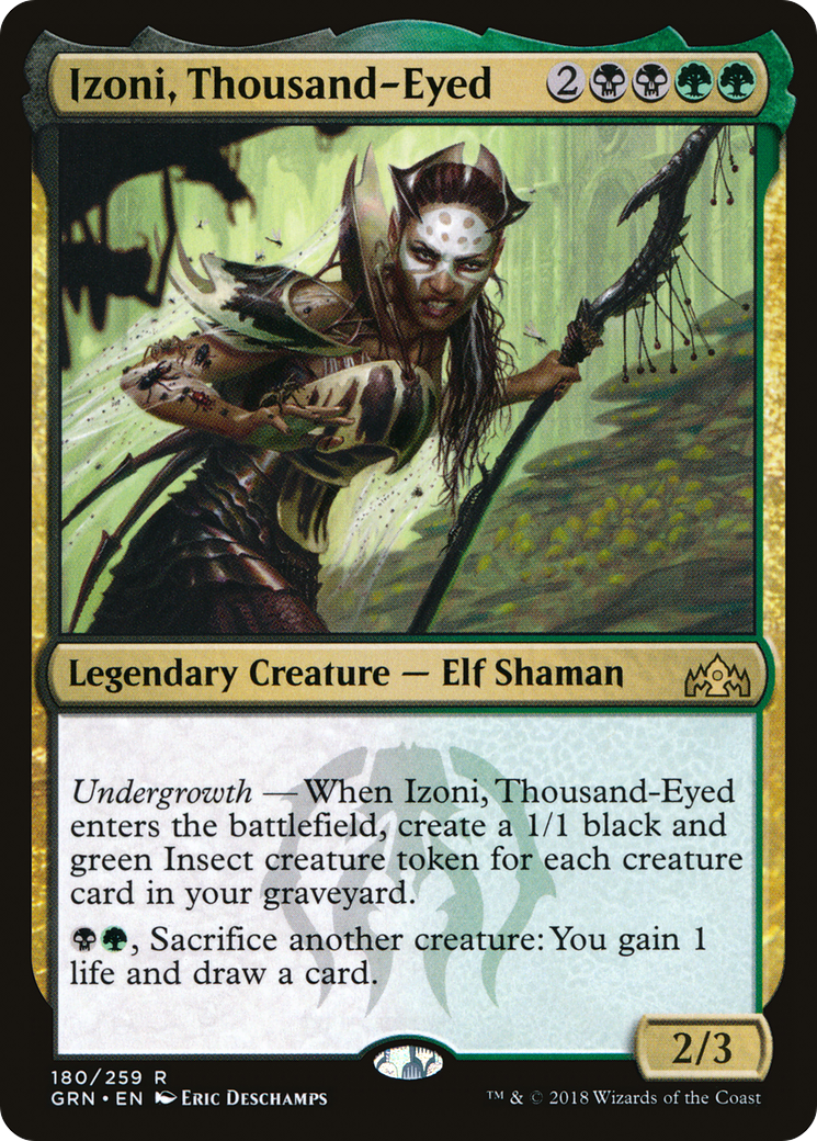 Izoni, Thousand-Eyed (180) - Guilds of Ravnica