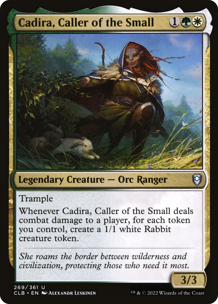 Cadira, Caller of the Small (269) Foil - Commander Legends: Battle for Baldur's Gate