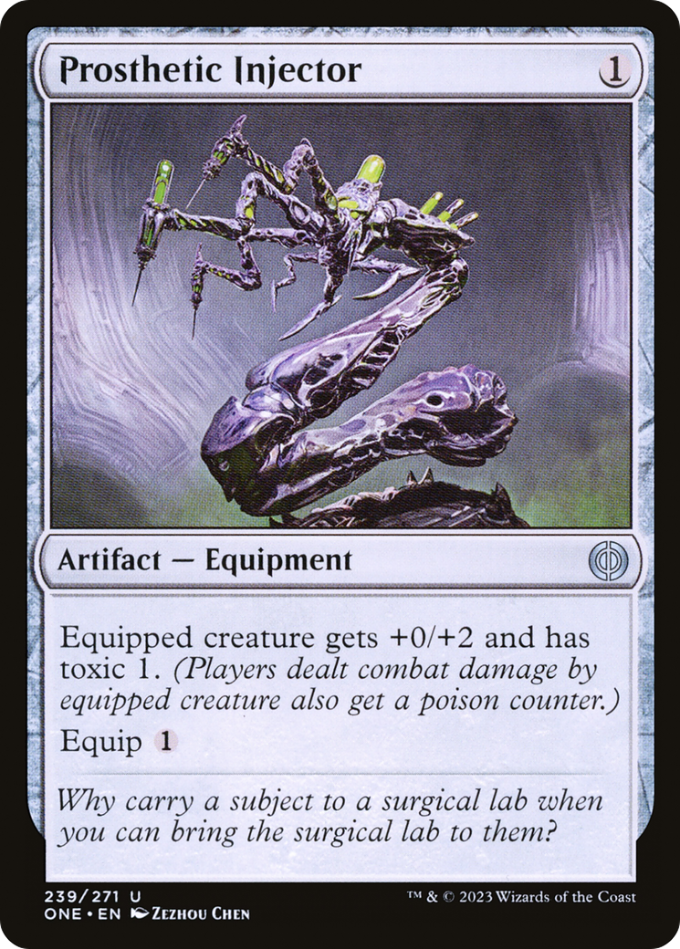 Prosthetic Injector (239) - Phyrexia: All Will Be One
