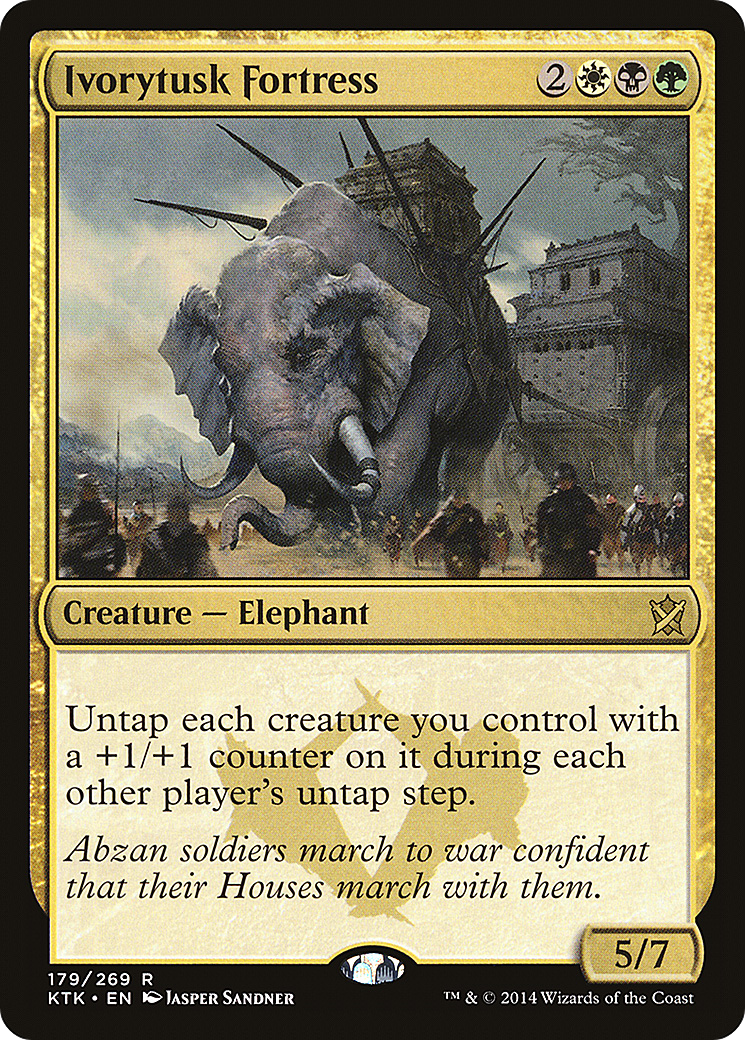 Ivorytusk Fortress (179) - Khans of Tarkir