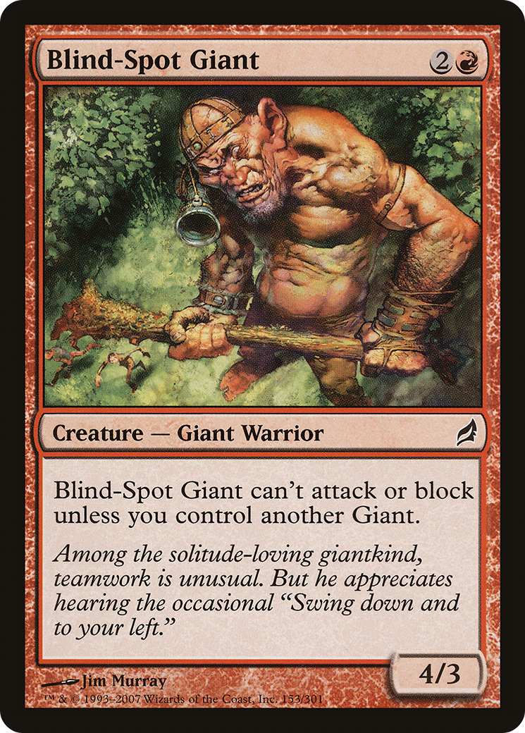 Blind-Spot Giant (153) - Lorwyn