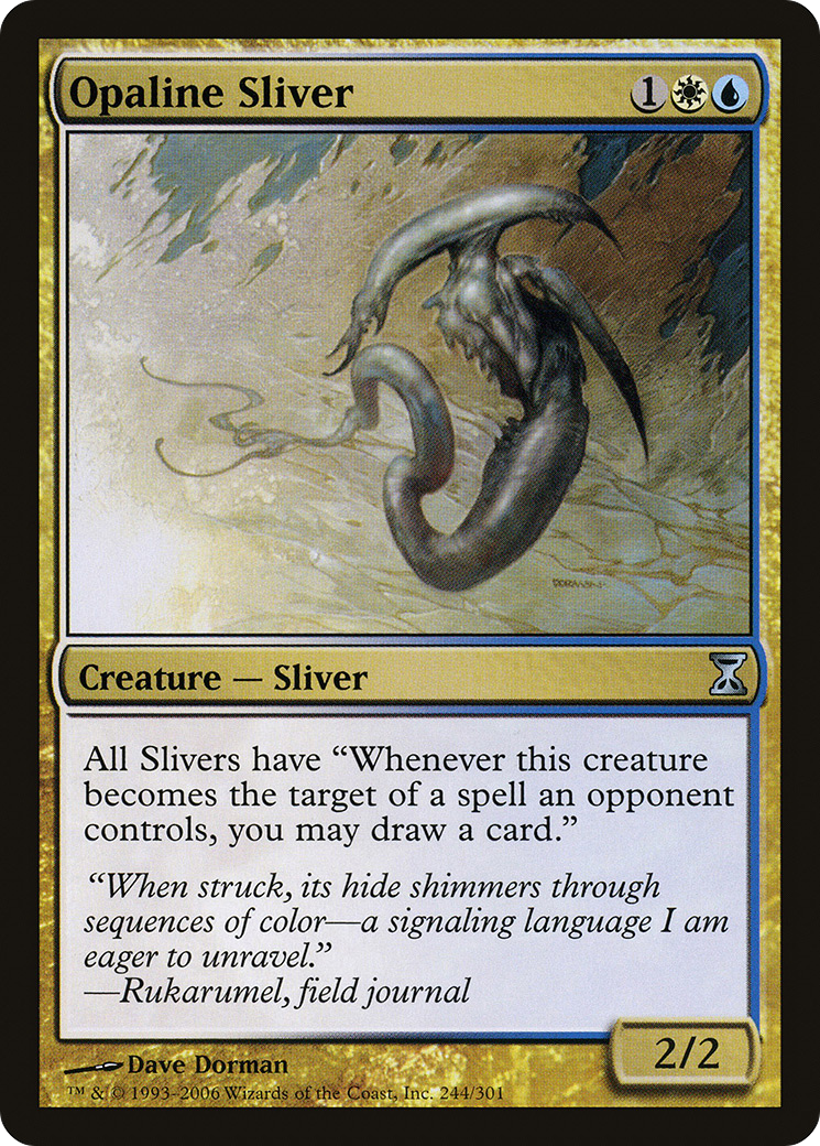 Opaline Sliver (244) Foil - Time Spiral