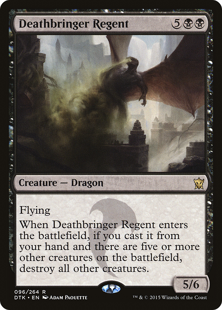 Deathbringer Regent (096) Foil - Dragons of Tarkir