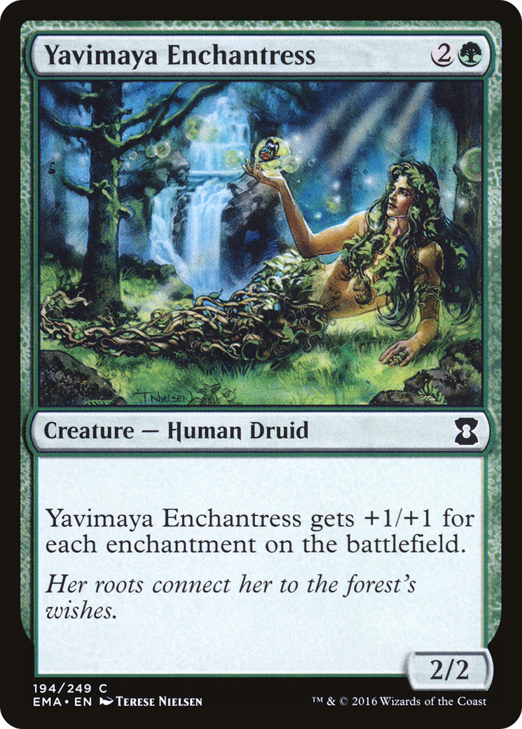 Yavimaya Enchantress (194) - Eternal Masters