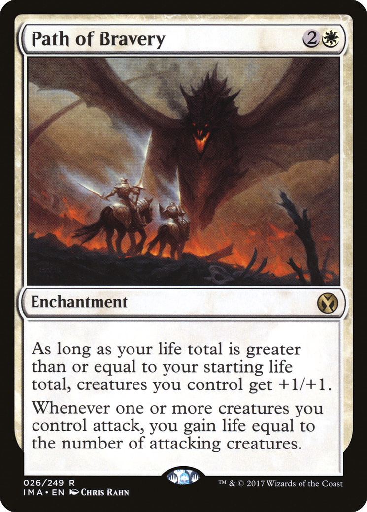 Path of Bravery (026) Foil - Iconic Masters
