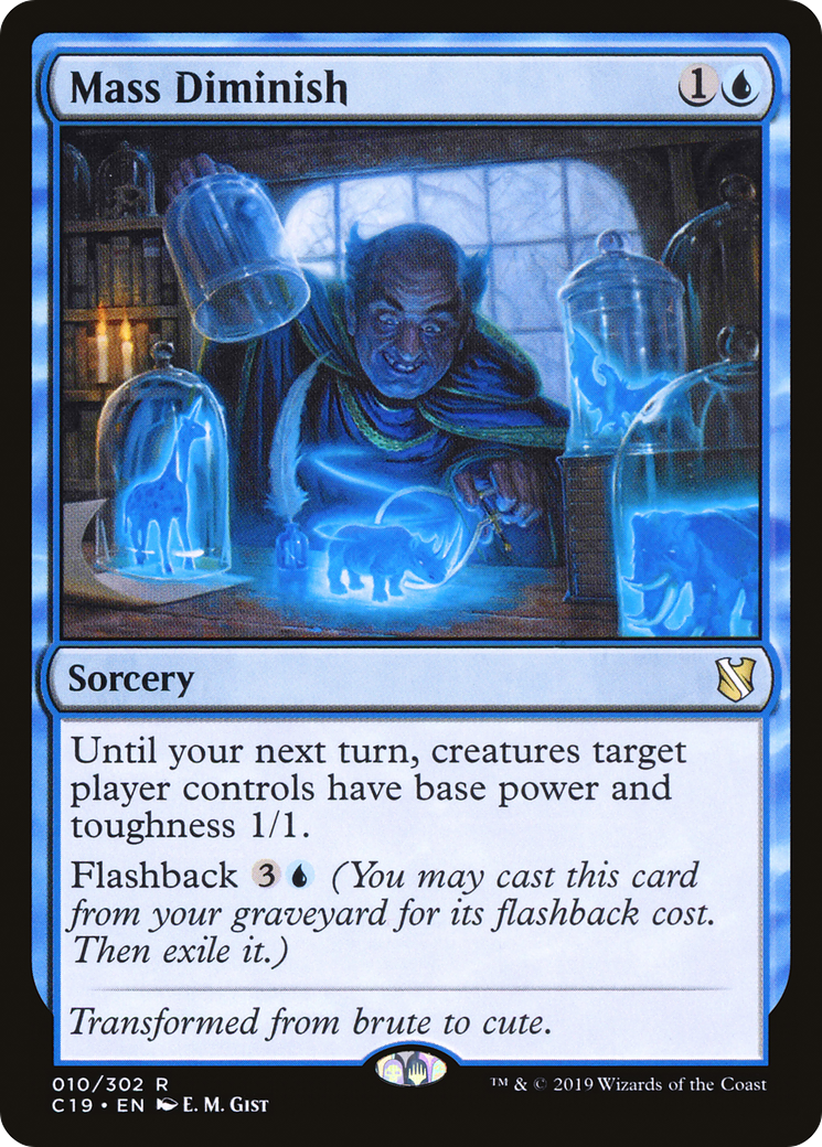 Mass Diminish (010) - Commander 2019
