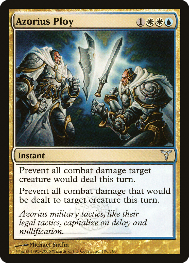 Azorius Ploy (106) Foil - Dissension