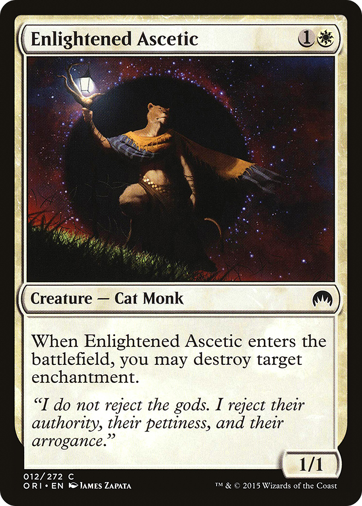 Enlightened Ascetic (012) - Magic Origins