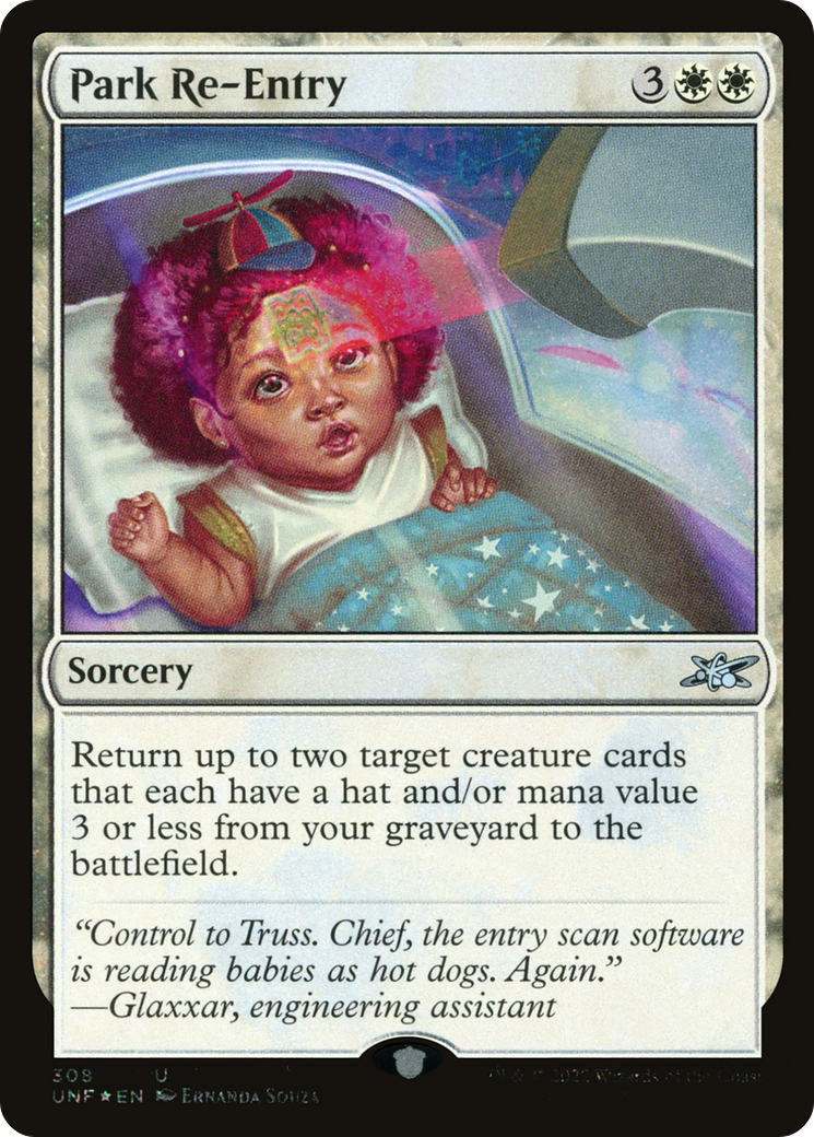 Park Re-Entry (Galaxy Foil) (308) Foil - Unfinity
