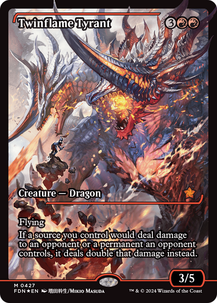 Twinflame Tyrant (Showcase) (427) Foil - Foundations