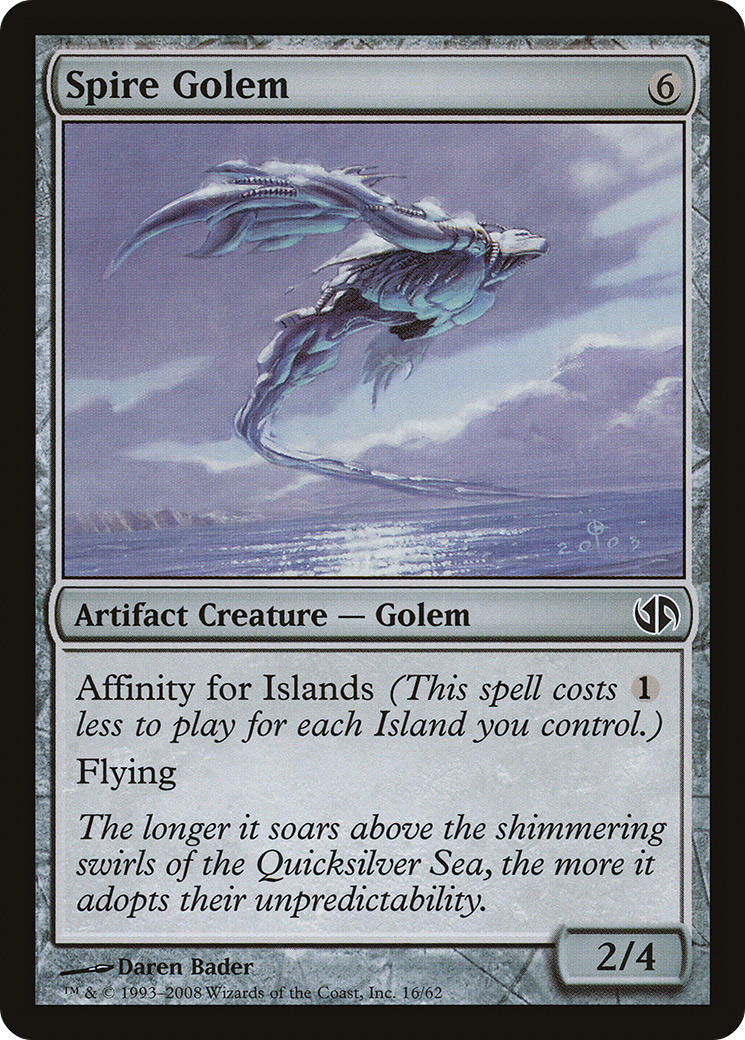Spire Golem (016) - Duel Decks: Jace vs. Chandra
