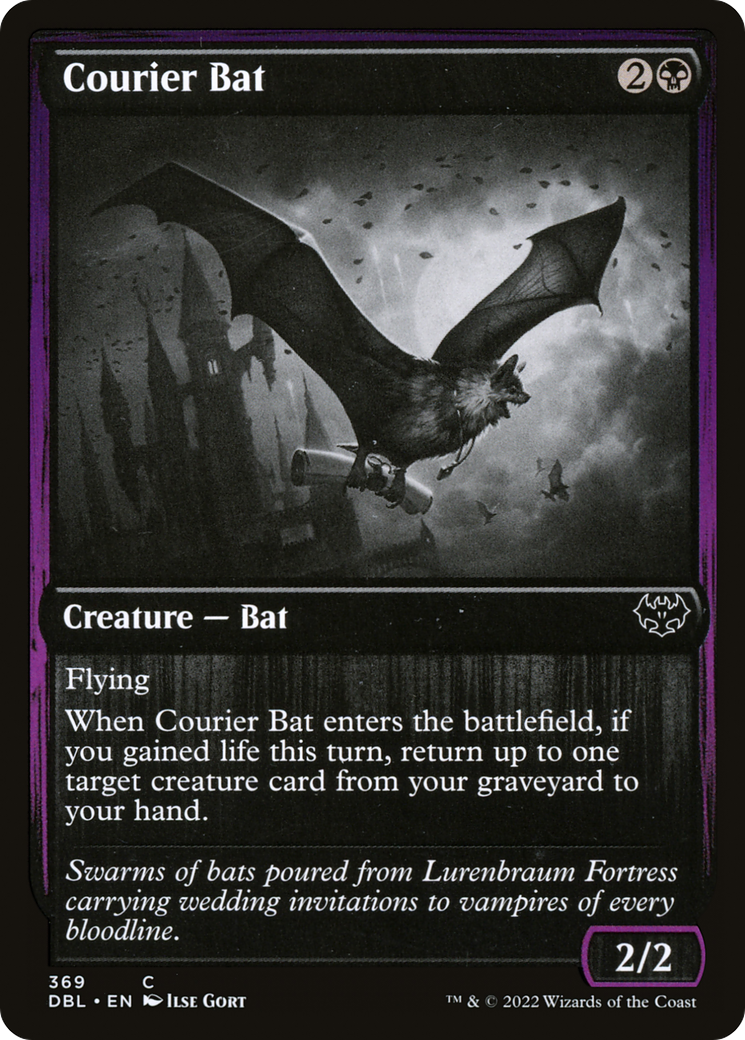 Courier Bat (369) - Innistrad: Double Feature