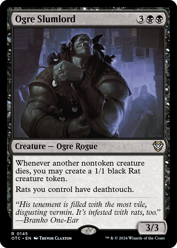 Ogre Slumlord (145) - Outlaws of Thunder Junction Commander