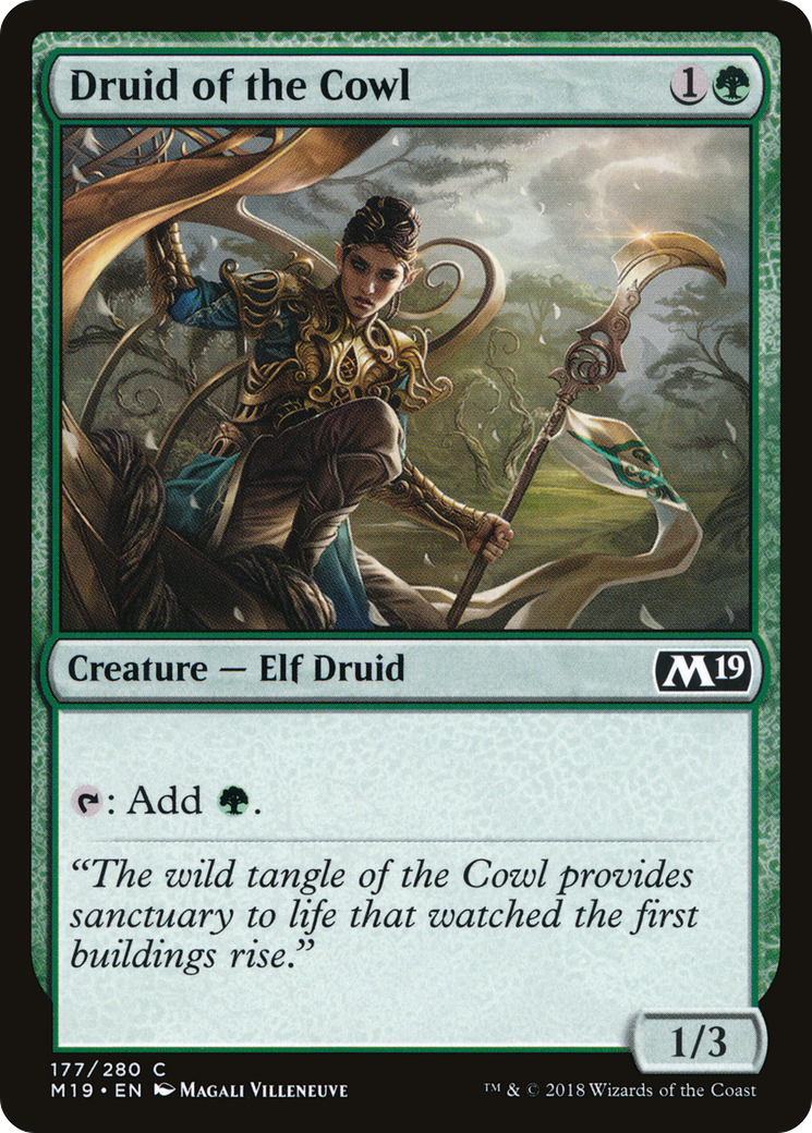 Druid of the Cowl (177) - Core Set 2019
