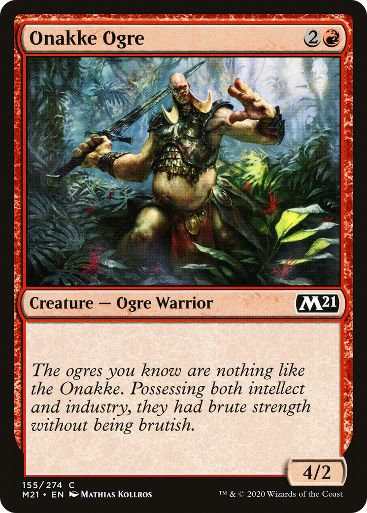 Onakke Ogre (155) - Core Set 2021