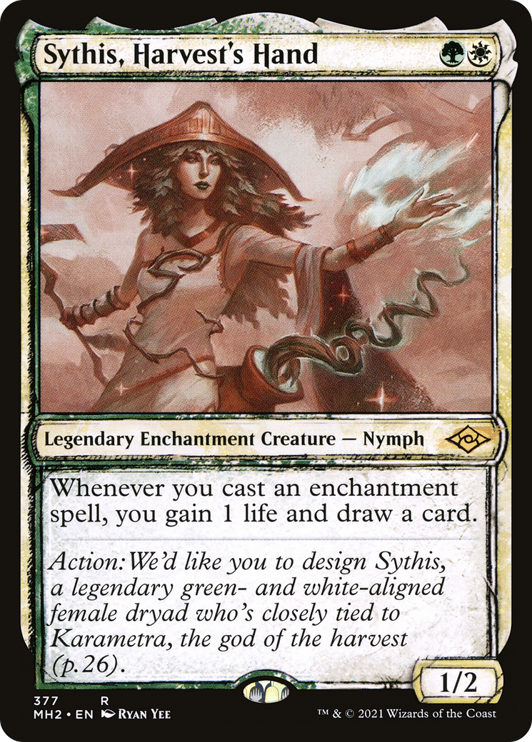 Sythis, Harvest's Hand (Showcase) (377) Foil - Modern Horizons 2