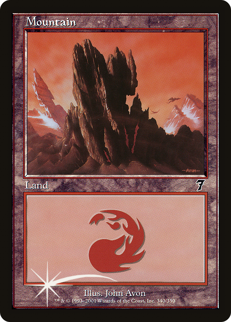Mountain (340) - Seventh Edition