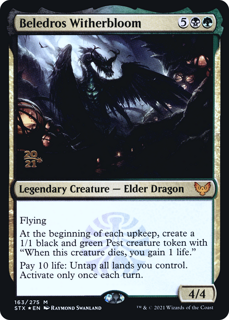 Beledros Witherbloom (163) Foil - Strixhaven: School of Mages Promos