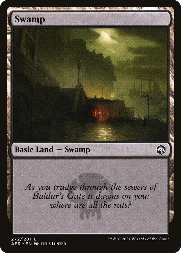 Swamp (272) Foil - Adventures in the Forgotten Realms