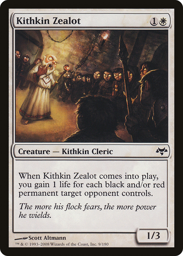 Kithkin Zealot (009) - Eventide